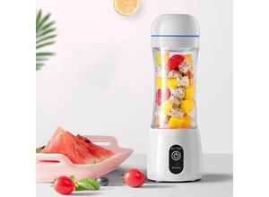 9334712905348 - 400 ml usb wiederaufladbarer elektrischer Entsafter Mini-wiederaufladbarer Smoothie-Maker schnell wiederaufladbare Roboter-Sportflasche – Jane Libai