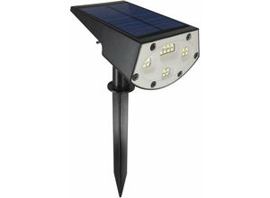 9334712906222 - Qiedie - 20 LED-Solar-Gartenleuchten 2 in 1 verstellbar für Gartenwege