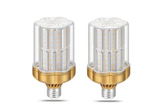 9335886295594 - Aougo - 2er-Set E27-30-W-LED-Glühbirne warmweiß 3000 k (entspricht 250 w Glühlampe) 3500 lm nicht dimmbar flimmerfrei