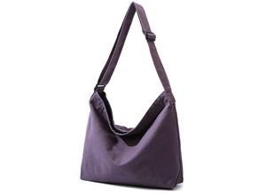 9336579219064 - Eting - Canvas Casual Tasche Damen Canvas Crossbody Bag Herren (Lila)