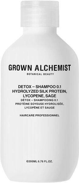 9340800003407 - Detox Shampoo 01 Hydrolyzed Silk Protein - Lycopene Sage 200 ml