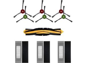 9344510863122 - Filter Bürste Ersatzteile Zubehör Set für Ecovacs deebot ozmo T8 T8 aivi T8 aivi+ T8+T9 T9+ Staubsauger Roboter Sonstiges Staubsaugerzubehör