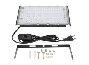 9351729926999 - Lycxames - Led Plant Grow Light 200w Fülllicht für Gartensämling Ip65 Wasserdicht 180 - 240v(Rosa Licht)