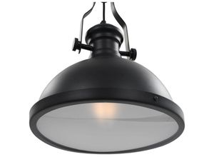 9351729930392 - Minkurow - Deckenlampe Schwarz Rund E27