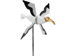 9351729930828 - Fliegende Möwen-Windmühle Gartenspinner Rasenornament Windmühle Whirligig Asuka-Serie Windmühle für Außenhofdekorationen Weihnachtsgeschenke