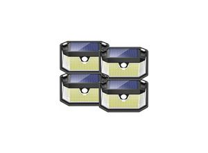 9351729962461 - RHAFAYRE Solarleuchte für den Außenbereich 212 LED Solarstrahler für den Außenbereich 4 Stück Wasserdichte Bewegungssensorleuchte 270 5 Seiten 3