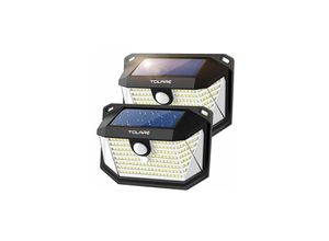 9351729962577 - Solarleuchte für den Außenbereich 178 led Solarleuchte für den Außenbereich IP65 Wasserdichte Solarleuchte mit Bewegungssensor