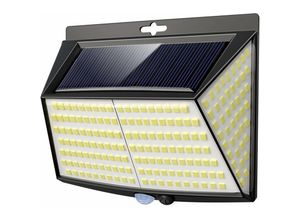 9351729967428 - Rhafayre - 228 LED-Solar-Sicherheitsleuchten für den Außenbereich wasserdichte Gartenleuchten solarbetrieben mit 270 ° Weitwinkel kabellos