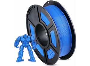 9351729984791 - MINKUROW Filament 175 mm Pla Plus 3D-Drucker-Filament Maßgenauigkeit + - 003 mm 1-kg-Spule (22 lbs) 3D-Drucker-Filament für 3D-Drucker Blau