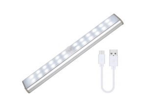 9351729987426 - Minkurow - Schranklicht Tanbaby LED-Bewegungssensor-Licht mit 24 LEDs USB-Aufladung Schranklicht 3 Modi Nachtlicht Schranklicht für Schrank