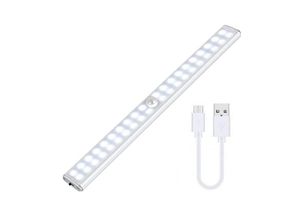 9351729987440 - Minkurow - Schranklicht Tanbaby LED-Bewegungssensor-Licht mit 40 LEDs USB-Aufladung Schranklicht 3 Modi Nachtlicht Schranklicht für Schrank