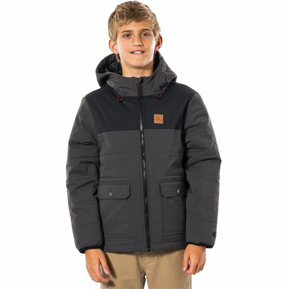 9353970799902 - Sportjacke für Kinder Ridge Grau Schwarz