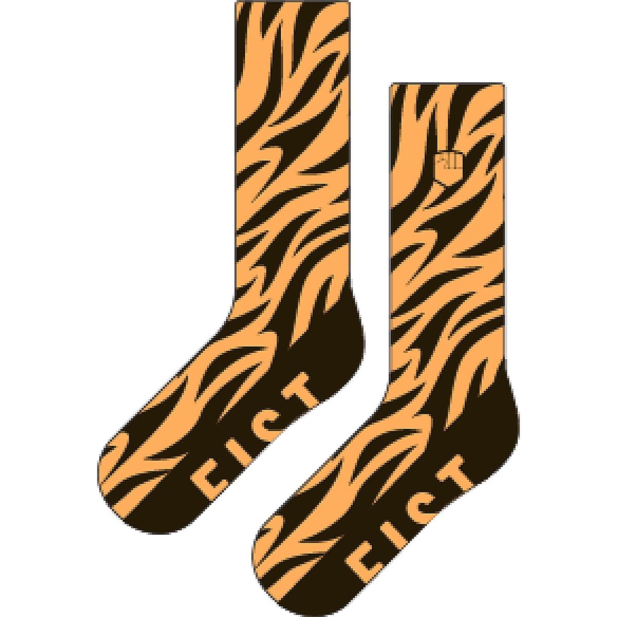 9356048012248 - Tiger Socken Orange und Schwarz Größe S-M (36-39) - Komfort und Stil