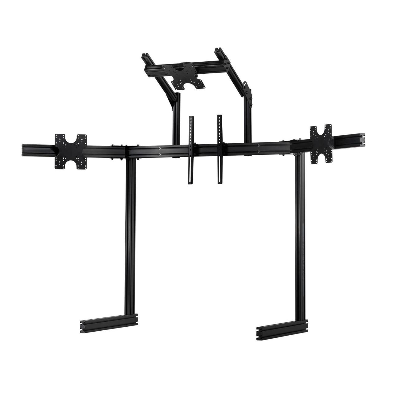 9359668000305 - Next Level Racing® Elite Freestanding Quad Monitor Stand - Black Edition 9359668000305 - Next Level Racing® Elite Freestanding Quad Monitor Stand - Black Edition