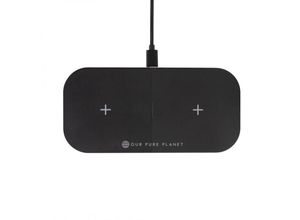 9360069000160 - Na - unknown our pure planet Wireless Dual Charging Pad 15W Quick Charge 30 (OPP131)