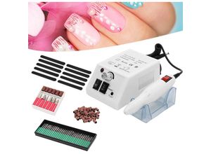 9363092280219 - Elektrische Nagelfräser Nagelschleifer Schleifgerät set Nailart Maniküre & Pediküre Set Nagelfräser