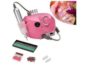 9363092280226 - Hengda - Nagelschleifer Elektrische Nagelfräser Schleifgerät set Nailart Maniküre & Pediküre Set Nagelfräser