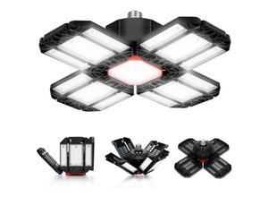 9363092334660 - Tolletour - 200W led Hallenbeleuchtung Hallenleuchte 360° Einstellbar Werkstattleuchte Garagenleuchte Hallenstrahler Deckenleuchte kronleuchter