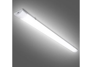 9364303878447 - Swanew - 48W Réglette led extra plate Line Luminaire led étanche tubes led interconnectable traversante Blanc Neutre IP65 Plafonnier led 150cm