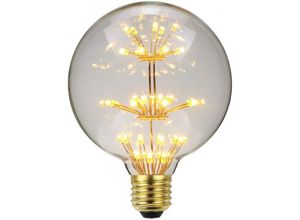 9377049990359 - Beijiyi - LED-Vintage-Glühbirne RGB-Feuerwerk Edison-Glühbirne 3 w 220 240 v E27 dekorative Glühbirne (G95)