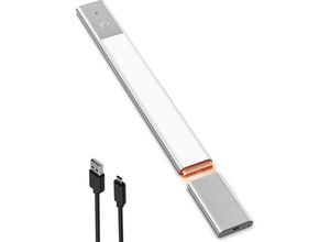 9377049993640 - LED-Schranklampe 40 cm mit Bewegungssensor LED-Küchenbeleuchtung unter dem Schrank 5000 K weißes Licht mit 3 Beleuchtungsmodi wiederaufladbarer