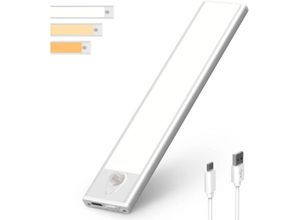 9377049993688 - Schranklampe – 31 LEDs wiederaufladbare LED-Beleuchtung für Innenschränke kabellos magnetisch dimmbare LED-Lampe Bewegungsmelder LED-Licht für