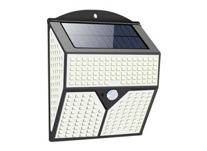 9394822695119 - Kingso - Meco Solarlicht Infrarot Bewegungs Sensor Garden Wandleuchte Solar Solarenergie Außenwandleuchte - 1Pc