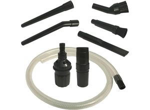 9396839115925 - Toolive - Universal - Mikro-Reinigungsset Staubsaugerbürste 8-teiliges Mini-Düsenset mit Adapter für Anschluss von 32 auf 35 mm mit 90 cm flexiblem