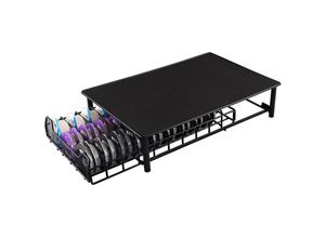 9397047708275 - Kaffeekapselhalter 28×42×95cm Schublade zur Aufbewahrung von Kaffeekapseln Aufbewahrungsbox die 60 Kapseln aufnehmen kann Kaffeemaschinensockel aus