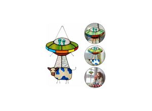 9399754002738 - Eting - ufo Alien Kuh Anhänger Ornamente Hausgarten Hängende Dekoration Handwerk Kreative Outdoor Ornamente Kinder Schlafzimmer Dekor