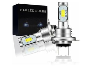 9399754020138 - Eting - H7-LED-Lampen für Nebelscheinwerfer Fernlicht Abblendlicht und Scheinwerfer lüfterlos 6000 k Kaltweiß CSP-Chips Play and Plug Ersatz