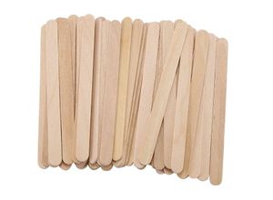 9405869724455 - 200 Stück Craft Sticks Eisstangen Holz Eis am Stiel Sticks 114mm Länge Treat Sticks Ice Pop Stic