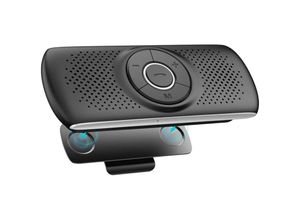 9409960742097 - Freisprecheinrichtung fürs Auto Bluetooth 50-Lautsprecher integriertes Mikrofon mit Clip GPS-Unterstützung Musik-TF-Kartensteckplatz