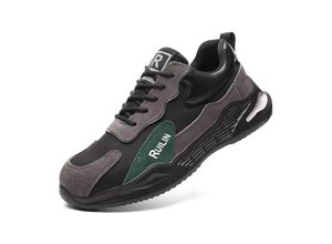 9411682556401 - Ugreat - Unzerstörbare Stahlkappen-Sneaker Herren-Stahlkappenschuhe atmungsaktive Arbeitssicherheitsschuhe leichte bequeme Industriebauschuhe-41