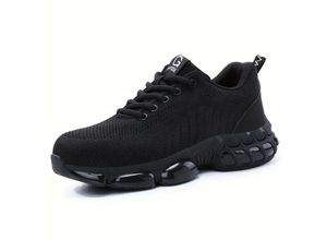 9411682558863 - Herren-Sicherheitsschuhe mit Stahlkappe pannensichere Arbeitsschuhe Industrie- und Baustellenschuhe -49