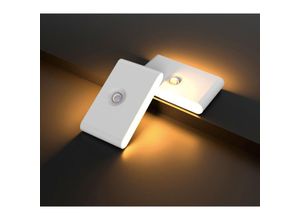 9411682600388 - Ugreat - 2er-Pack LED-Nachtlicht mit Bewegungssensor LED-Schrankbeleuchtung wiederaufladbare USB-Induktionslichter magnetische LED-Induktionslampe
