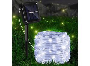 9412302647790 - Guirlande Lumineuse Solaire Extérieure 20M 200 led Guirlande Guinguette Exterieur Étanche 8 Modes Fil de Cuivre Décoration Lumière pour Jardin Fête