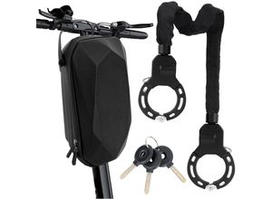 9412302750568 - E Scooter schloss Fahrrad Kettenschloss Scheibenbremse Lock Länge 93cm Scooter - Tolletour