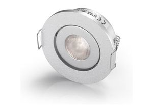 9412349241524 - Aougo - LED-Mini-Spots kleine Einbauleuchten Deckeneinbaustrahler Einbauleuchten für Cree xpe 3 w Warmweiß 3000 k + Treiber [Energieklasse a+]