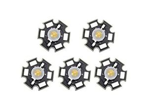 9412349254128 - Aougo - 5er-Pack Hochleistungs-LED-Leuchtmittel warmweiß 3 w [Energieklasse a]