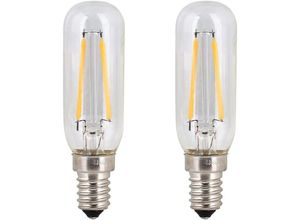 9412349271088 - 2er-Pack 4-W-SES-LED-Glühbirne für Dunstabzugshauben E14 Kaltweiß 6000 K T25-Röhren-Glühlampen 40-W-Glühlampen Ersatz für kleine