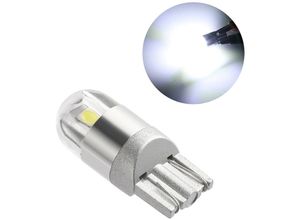 9412349296005 - Aougo - 10 Stück weiße T10 3030 2SMD LED-Autolampen hohe Beleuchtung LED-Standlicht LED-Nachtlichter Blinker für Motorrad