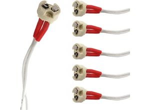 9412349303000 - Memkey - 6er-Pack MR16-Lampenfassung 16-cm-Stecker-Adapter für MR16 GU53 Keramik-Halogen-CFL-Glühbirne [Energieklasse a+]