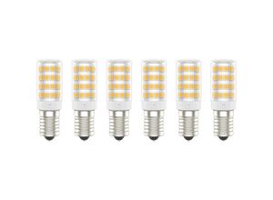 9412349303208 - E14-LED-Leuchtmittel 5 w (entspricht 50 w) warmweiß (3000 k) AC220–240 v flimmerfrei nicht dimmbar 300 Lumen CRI80 6er-Pack – (warmweiß 5 w)