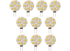 9412349303345 - Aougo - 10 x nicht dimmbare G4-LED-Leuchtmittel warmweiß 2700 k 180° Strahl Ersatz-Glühbirne 20 w Halogenlampe für Küche Wohnmobil Wohnmobil