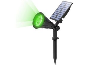 9412349304755 - Außen-Solarlampe Solar-Flutlicht kabellose wasserdichte IP65-Gartenlampe für den Außenbereich mit Solarpanel 180° verstellbarer