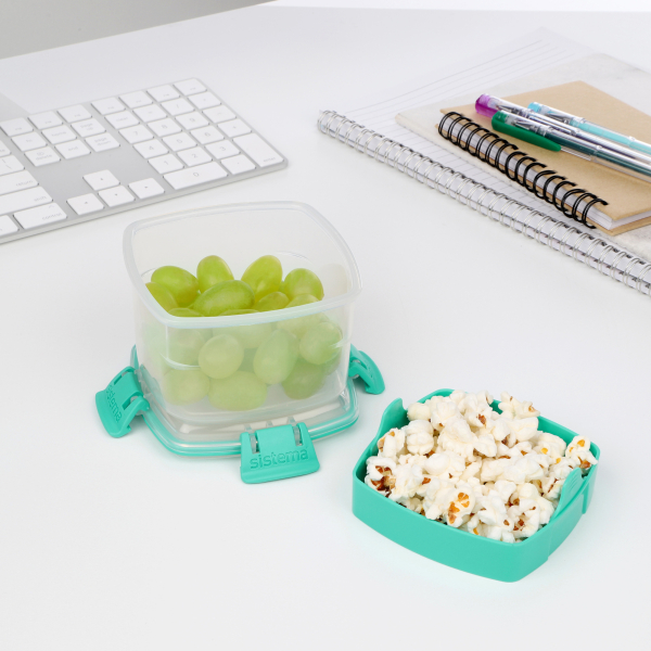 9414202213204 - Frischhaltebox Snacks TO GO 00021320 400ml sort 9414202213204 sistema