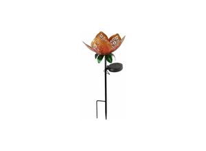 9420541018189 - Eting - Lotus Regenfeste Hofstraße Garten Rasendekoration Steckerlampe Energiesparende Gartendekorationslampe - Warmweißes Licht 14 x 40 x 135 cm