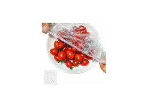 9420541031102 - Eting - Fresh Storage Bags 100 Pieces Food Safe Lids Reusable Bowl Lids for Protecting the Freshness of Vegetables at Home