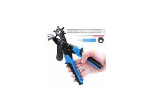 9420541032062 - Eting - Leather Punch Wheel Punch Pliers with 2 Free Extra Large Punch Plates and Handy Ruler Multi Dimension Tablet Pliers Perfect for Belts Crafts